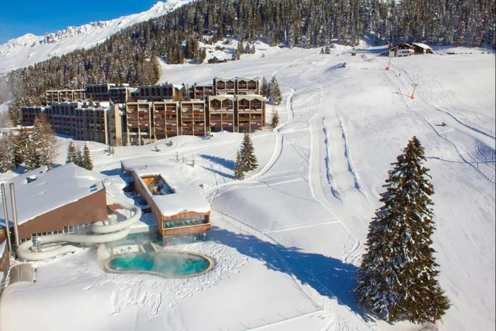 Charmante Chalet-Wohnung Im Ski-/ Wanderparadies Lenzerheide Exteriör bild