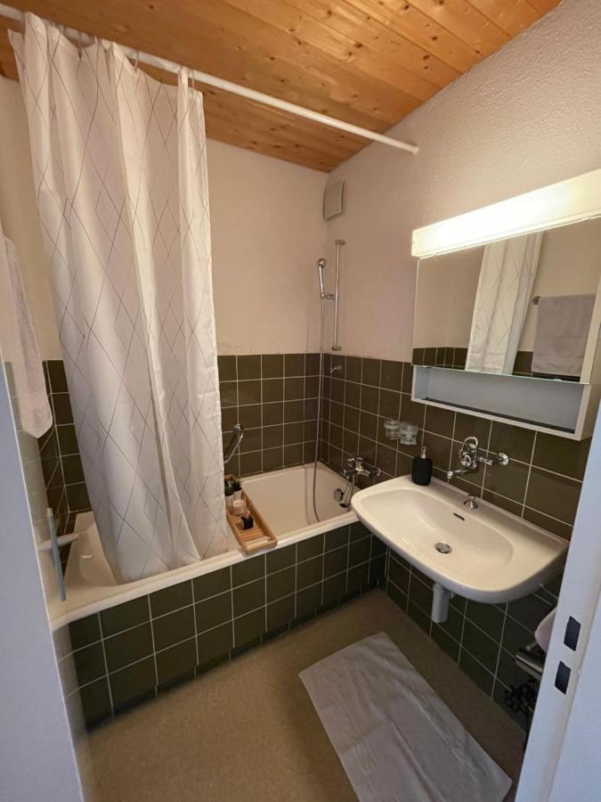 Charmante Chalet-Wohnung Im Ski-/ Wanderparadies Lenzerheide Exteriör bild